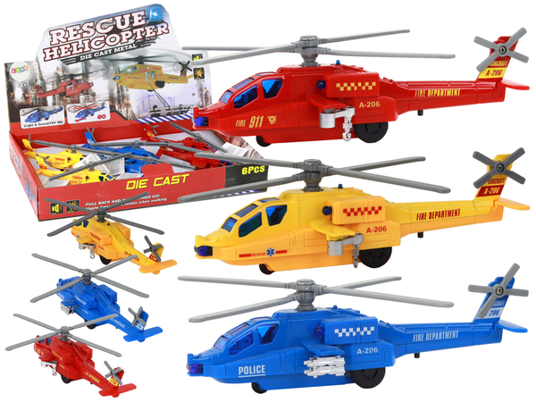 Aluminum Rescue Helicopter Mix Drive