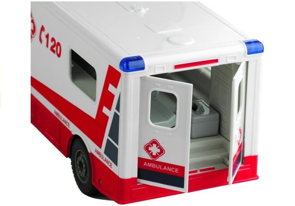 Ambulance 1:18 remote control 2.4GHz vehicle toy for children