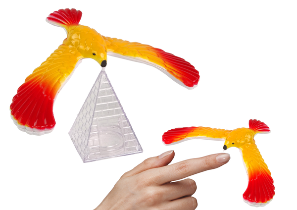 Antigravity Balancing Bird Orange Toy