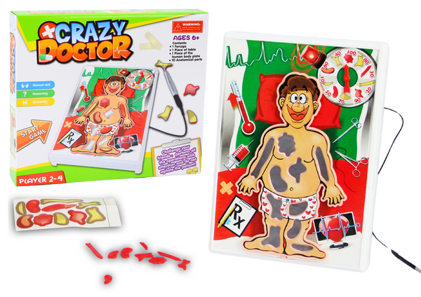 Arcade Game Crazy Doctor Surgeon Operation