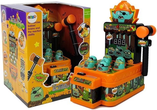 Arcade Game Hit Zombie Hammer Orange Sound