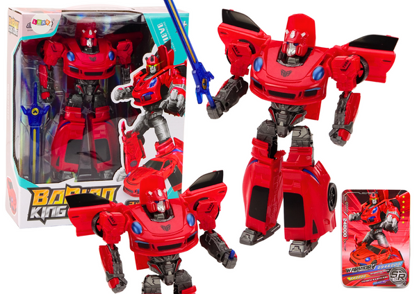 Auto-Robot 2in1 Transformation Sporty Red