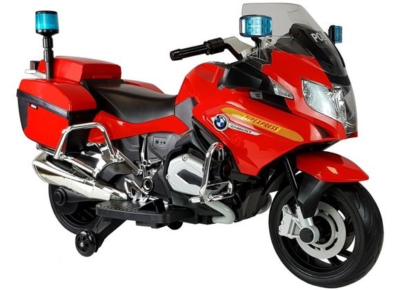 BMW R1200 Police Electric Ride On Motorcycle - Red