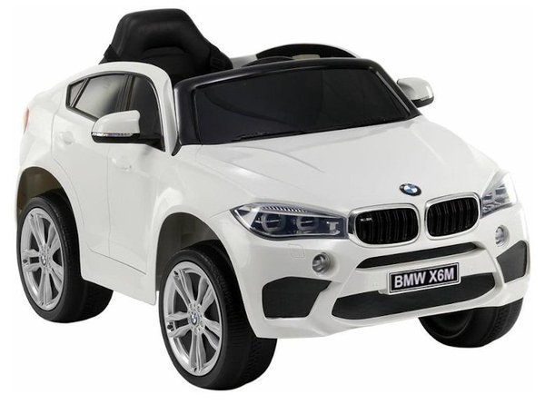 BMW X6 White - Electric Ride On Car