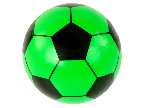 Ball Green Black Rubber Large 23 cm Light