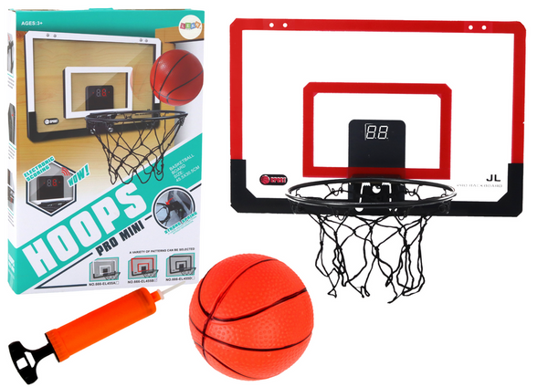 Basketball Backboard, Electronic Basket, Point Counter, Sounds