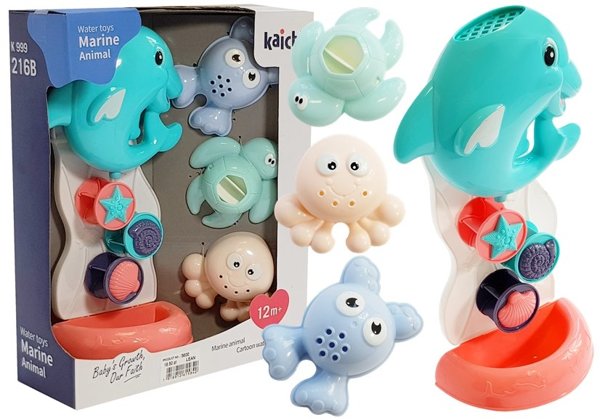 Bath toys sea animals