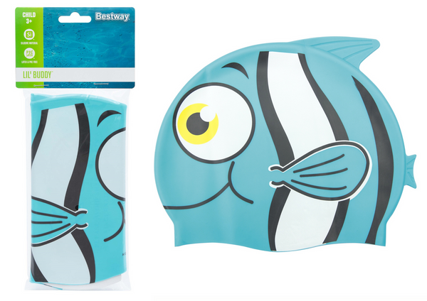 Bathing Cap Blue Fish Bestway 26025