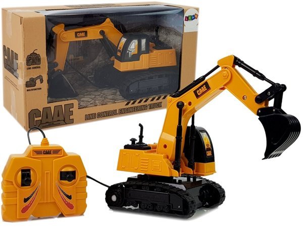 Battery Excavator 1:36 Remote Controlled Track Wheels Bucket