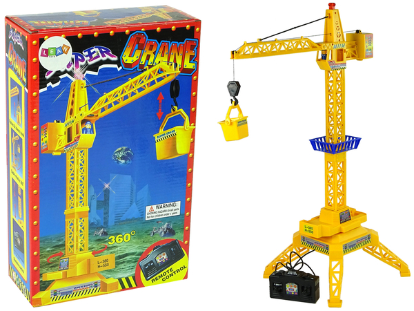 Battery Operated Remote Controlled Crane Moving Arm