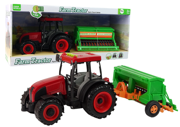 Battery Tractor Red Seeder Melodies