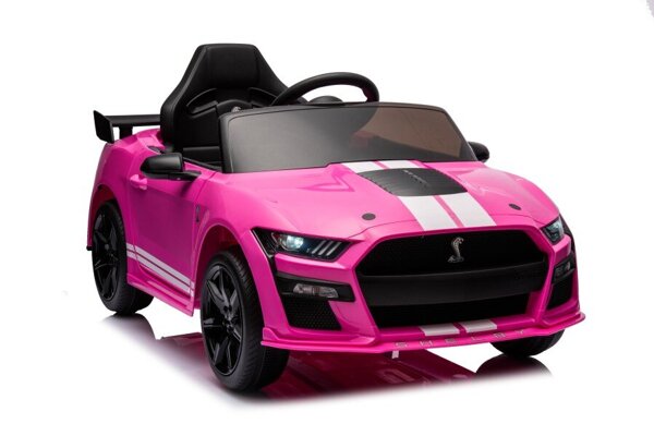 Battery-operated vehicle Ford Mustang GT500 Shelby Pink