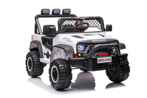 Battery-powered Jeep Geoland BRD-2108 White 24V 4x4