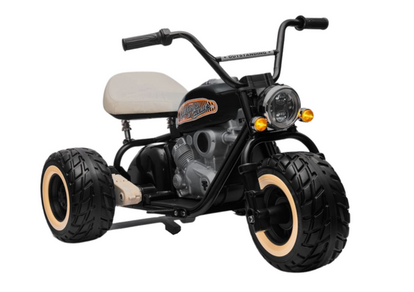 Battery-powered Tricycle LL6688 Black 24V