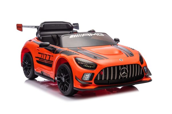 Battery-powered car Mercedes AMG GT3 Orange