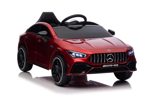 Battery-powered car Mercedes CLA 45s AMG Red Painted 4x4  Size of the package: