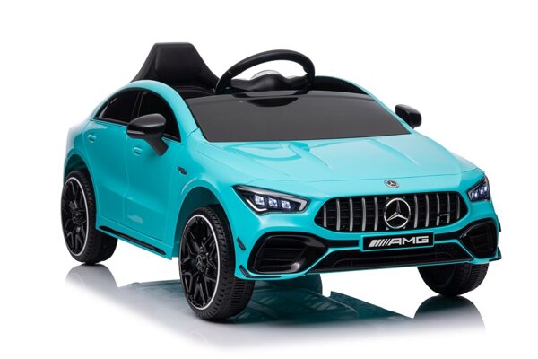 Battery-powered car Mercedes CLA 45s AMG Turquoise 4x4