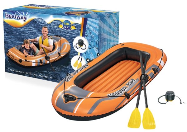 Bestway 61062 Inflatable Dinghy 188 x 98 cm