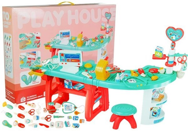 Big Doctor Set Table with Accessories