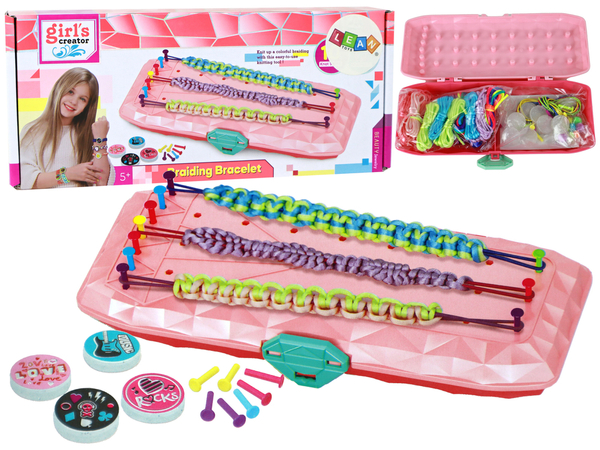 Bracelet Making Kit Pink Box   