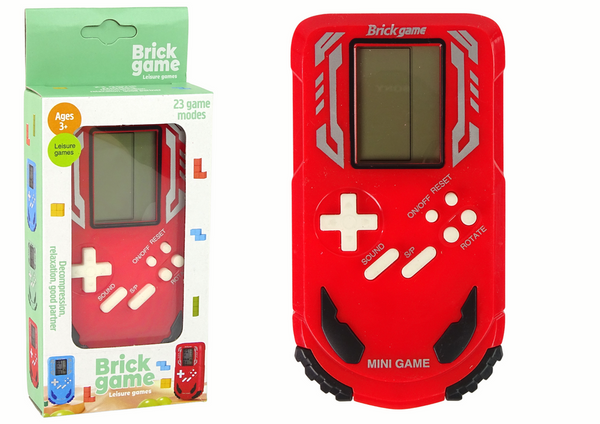 Brick Game Console Red.