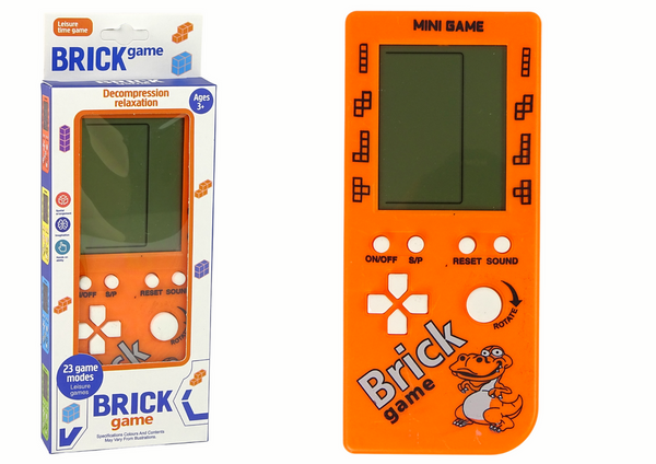 Brick Game Orange Console.