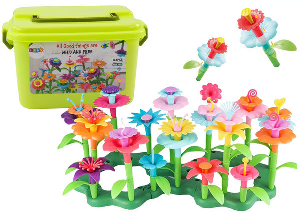 Building Blocks Garden Flowers 135 Pieces