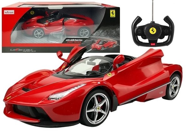 Car R/C Ferrari Aperta Rastar 1:14 with automatic doors Red