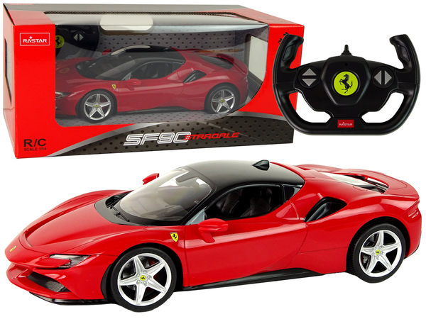 Car R/C Ferrari SF90 1:14 Rastar Red