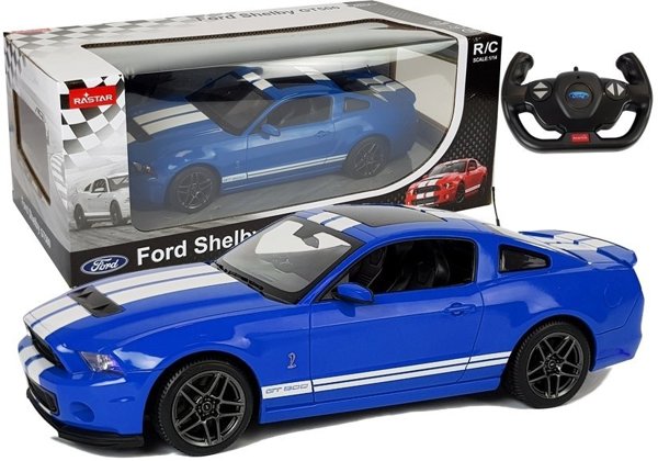 Car R/C Ford Shelby Rastar 1:14 Blue