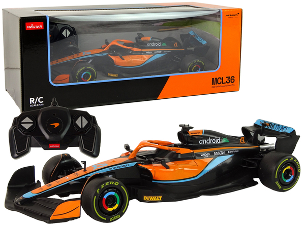 Car R/C McLaren F1 1:18 Racer Orange