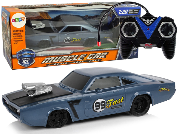 Car R/C Sports Sticker 1:20 Grey Pilot 