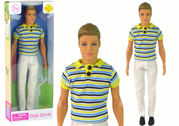 Children's Doll Boy Blonde Hair