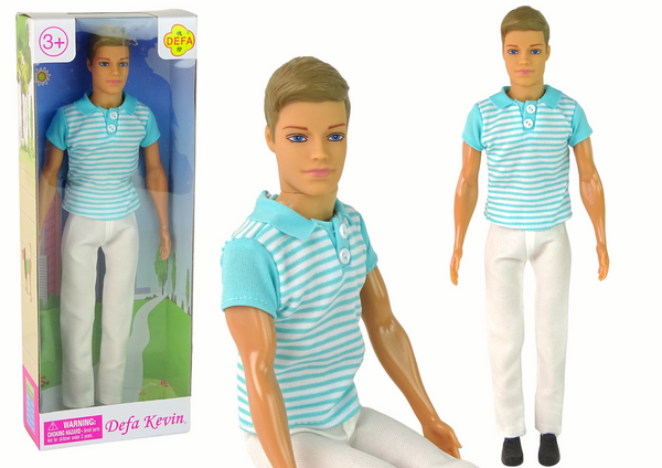 Children's Doll Boy Blonde Hair