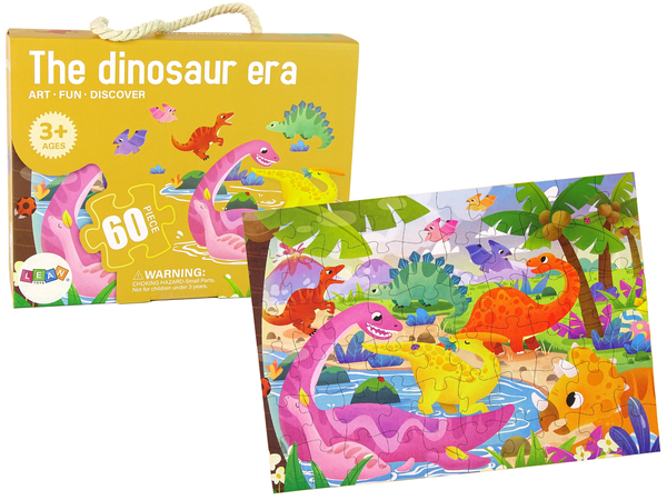 Children's Jigsaw Puzzle Dinosaur Era 60 pieces.