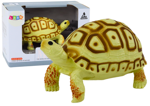 Collectible Figurine Turtle Reptile Light Yellow Brown B