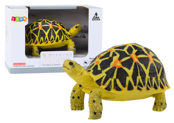 Collectible Figurine Turtle Reptile Yellow Black A