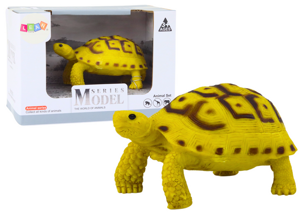 Collectible Figurine Turtle Reptile Yellow Brown D