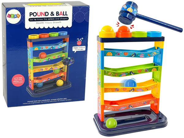 Colourful Ball Slide Educational Rattle