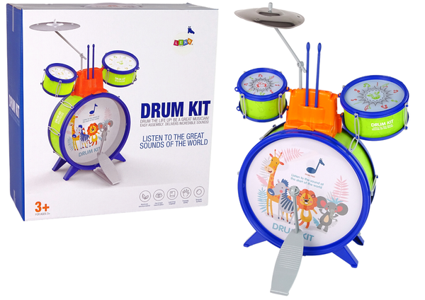 Colourful Drum Kit for Toddlers  Drum Kit