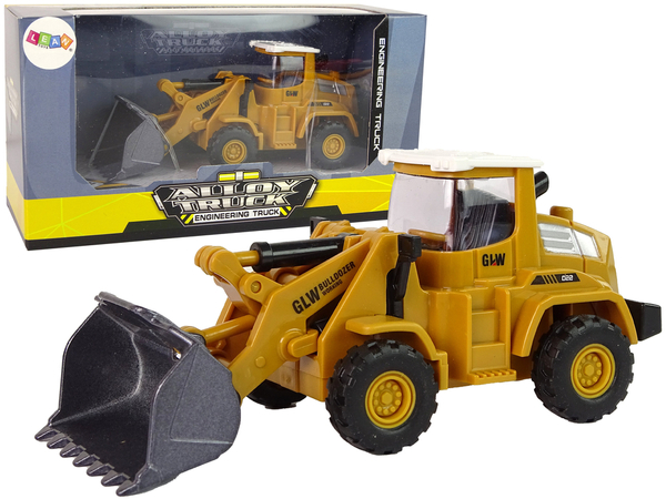 Construction Vehicle Aluminium Bulldozer Small Yellow