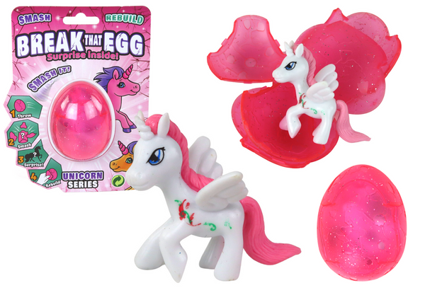 Cracking Magic Unicorn Egg Pink 6cm
