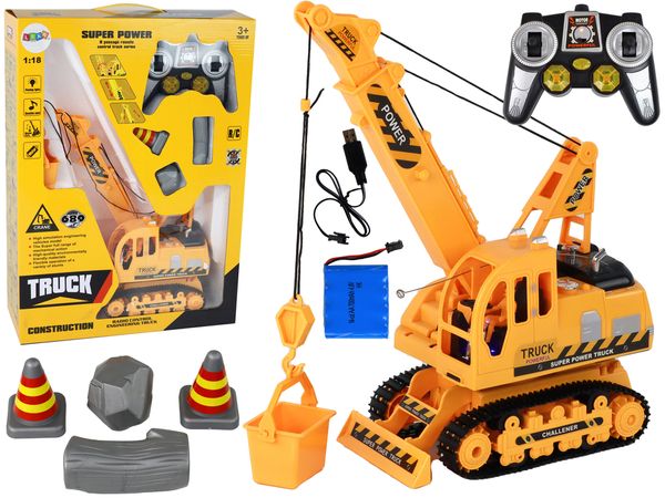 Crawler Excavator R/C Crane Crawler Remotely Controlled