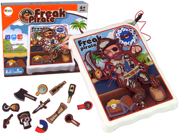 Crazy Pirate Board Arcade Game