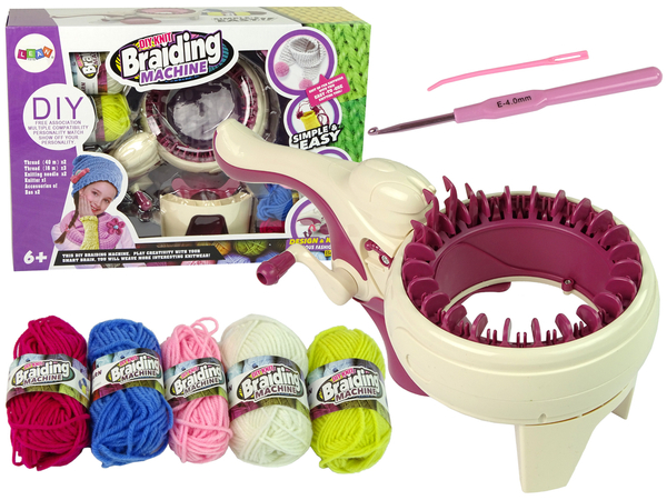 Creative Braiding Machine Set 5 Colours