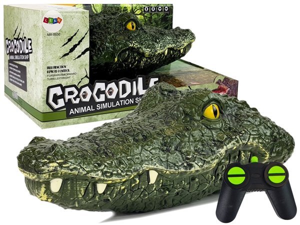 Crocodile Head Remote Controlled Boat 2.4G Range 50 m