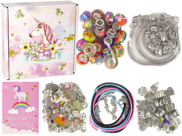 DIY Charms Unicorn Bracelet Making Kit