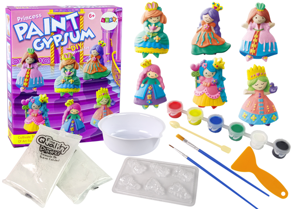 DIY Plaster Casts Painting Princesses Kit