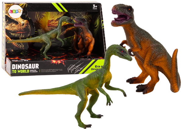 Dinosaur Figurines Tyrannosaurus Compsognathus Set of 2
