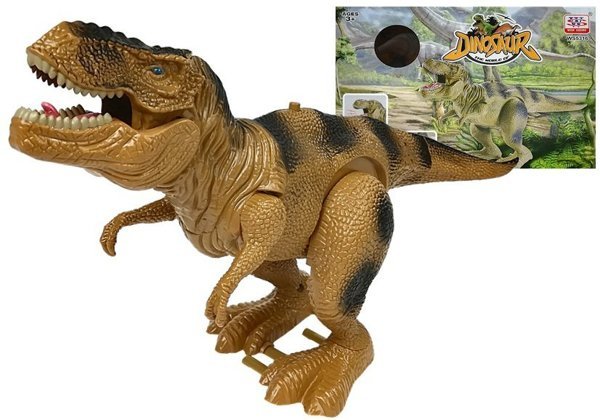 Dinosaur Tyrannosaurus Rex Battery Operated Brown